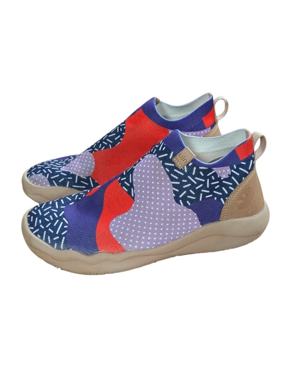 UIN Endless Purple Pursuit Knitted High Top Shoes Size 6.5 - Picture 11 of 11